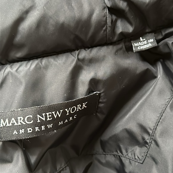 Andrew Marc New York Puffer Fur Jacket M/L - Picture 12 of 17